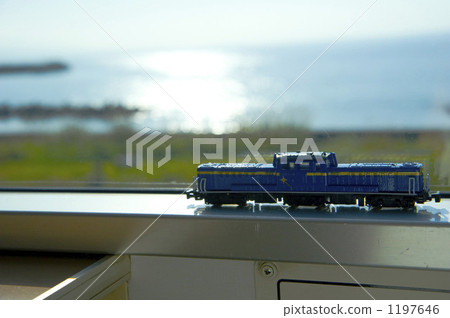 Hokutosei微型版在車窗的有限快車hokutosei騎 Hokutosei微型版在車窗的有限快車hokutosei騎 1197646