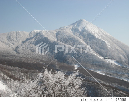 萬代山在冬天 1198668
