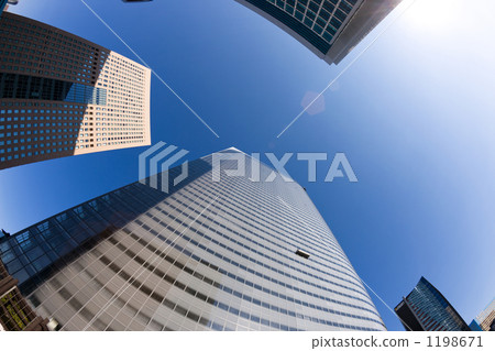 汐留的辦公樓城市 1198671