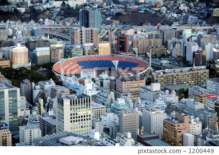 鳥瞰橫濱體育場 鳥瞰橫濱體育場 1200449