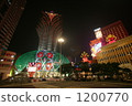 Night view of Grand Lisboa Hotel 1200770