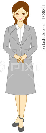 Reception desk Suit lady Reception desk Suit lady 1200891