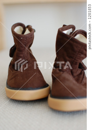棕色嬰兒靴 1201853