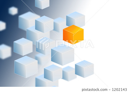 A group of cubes going forward 1202143