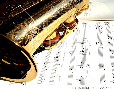 alto sax, alto saxophone, music score 1202682