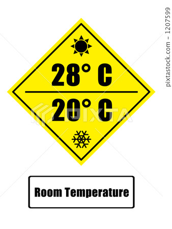 Recommended temperature for cooling and heating Eco Mark Illustration Recommended temperature for cooling and heating Eco Mark Illustration 1207599