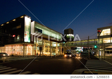Tama Plaza Station Night view 1208833