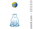 Polar bear and earth 4 1211113