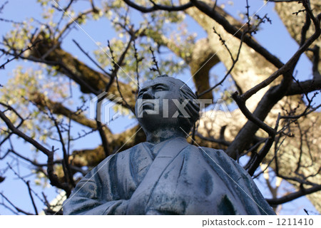 sakamoto ryoma, bronze statue, topknot 1211410