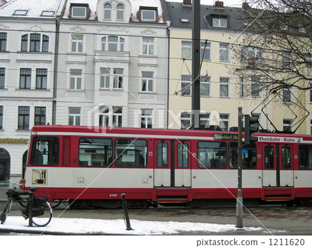 It is a German tram 1211620