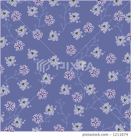 abstract, japanese pattern, flower - Stock Illustration [1211674] - PIXTA