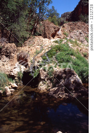 upstream, pool of water, puddle 1212728