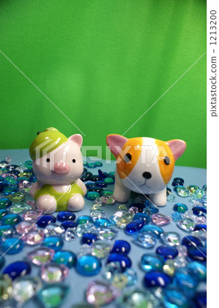 ceramic, pottery, doggy 1213200