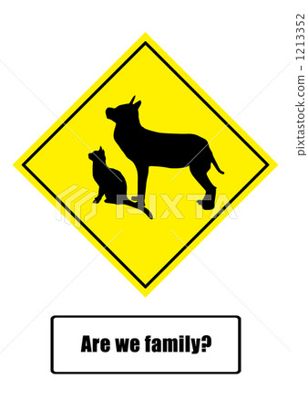 Animal welfare message sign 1213352