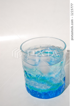 Ryukyu glass with ice floating 1215777