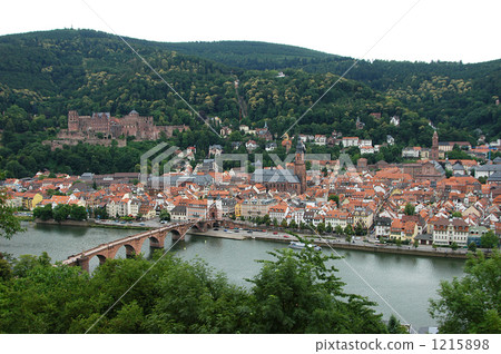 海德堡的街道 1215898
