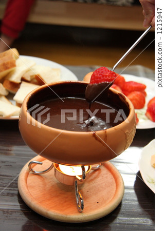 Chocolate fondue Chocolate fondue 1215947
