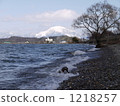 mt. ibukisan, lake biwa, freshwater lake 1218257