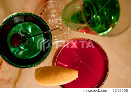 Three cocktails Three cocktails 1219398