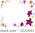 星框材料。流行和娘娘腔的插圖。 1222641