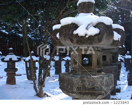 Lantern snow makeup 1223843