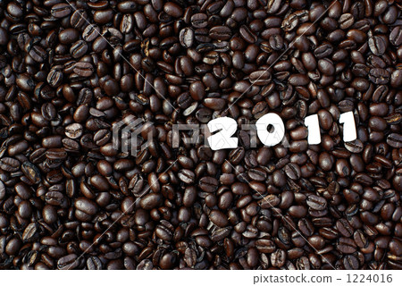 Coffee beans and 2011 1224016