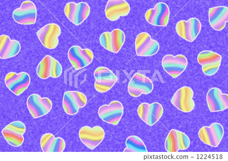 Rough iridescent heart pattern like candy, decorated with a white border 1224518
