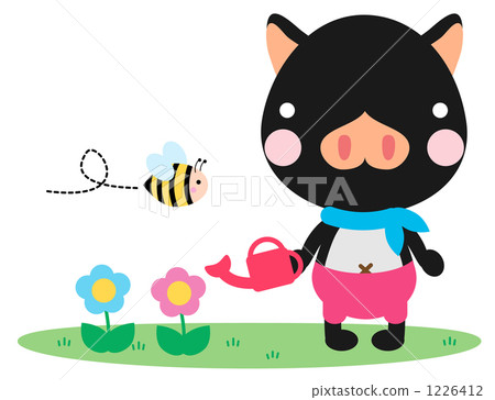 蜜蜂和黑豬 1226412