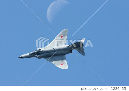 japan air self-defense force, moon, phantom 1226435