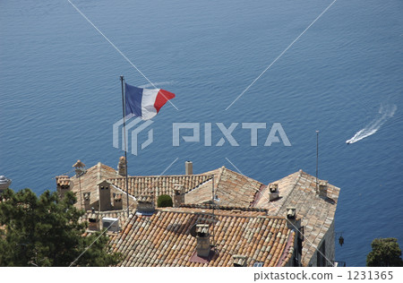 Sea view from the southern France French Ez 1231365