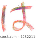 平假名文字[ha] 1232211