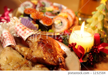 聖誕烹飪 雞 雞肉 1232584