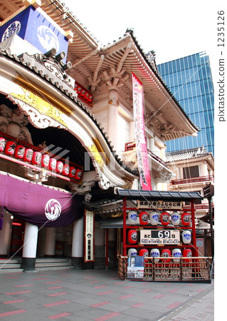 歌舞伎座劇院 1235126