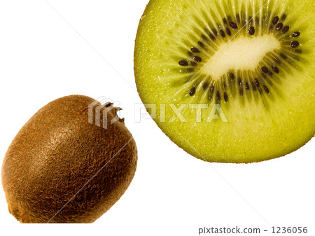 獼猴桃和整個圖像的截面 獼猴桃和整個圖像的截面 1236056