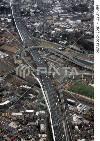 Tomei Expressway · Yokohama Aoba over the IC 1237094