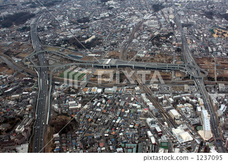 Tomei Expressway · Yokohama Aoba over the IC Tomei Expressway · Yokohama Aoba over the IC 1237095
