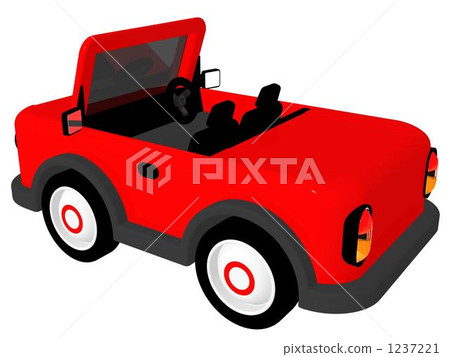 3d, three dimensional, an automobile 1237221