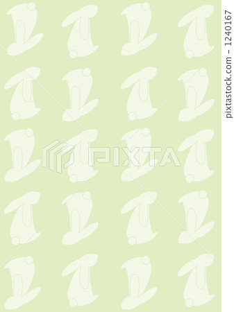 Rabbit handle peppermint green 1240167