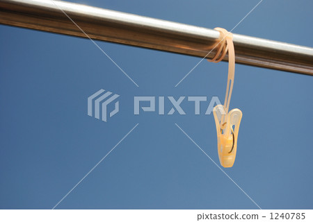 天空和衣服烘乾 天空和衣服烘乾 1240785