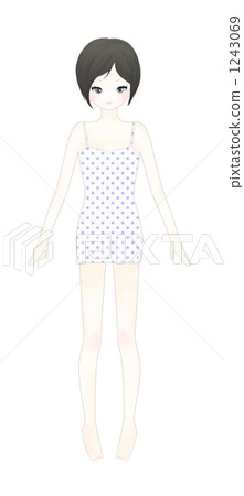 酷女孩例證2 1243069