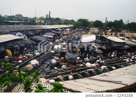 孟買洗衣區 1243288