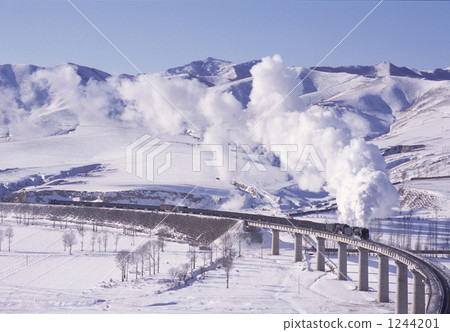 中國內蒙古自治區“直線”運行的前進式蒸汽機車 中國內蒙古自治區“直線”運行的前進式蒸汽機車 1244201