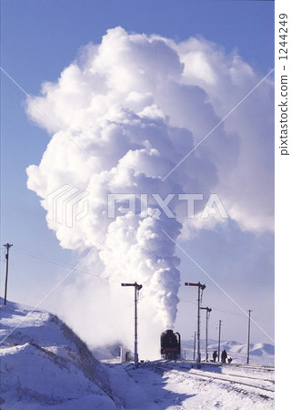 中國內蒙古自治區“直線”運行的前進式蒸汽機車 中國內蒙古自治區“直線”運行的前進式蒸汽機車 1244249