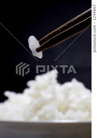 圖像採摘一塊米飯 圖像採摘一塊米飯 1244607