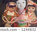 set of ornamental dolls for japanese girls' day, kanagawa prefecture, seasonal festival 1244832