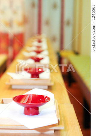 shinto wedding, ceremony hall, sake cup 1246565