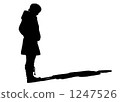 Silhouette girl 1247526