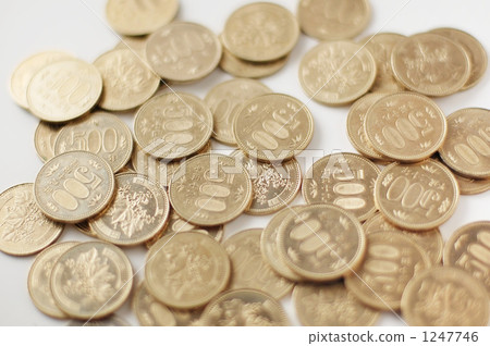 coin, japanese yen, \\500 1247746