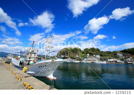 秋季天氣Funato港 1259215