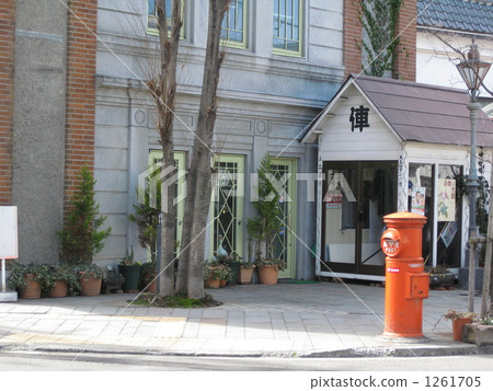 復古城市圓柱 1261705